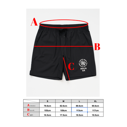 【6.26 (FRI) RELEASE】【CARPE DIEM×RVCA】DRY SHORT