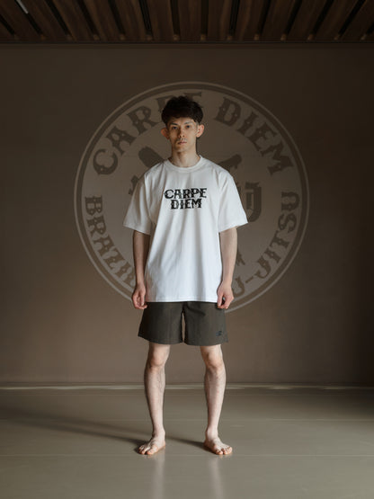 CARPE DIEM T-shirt - White【Premium】