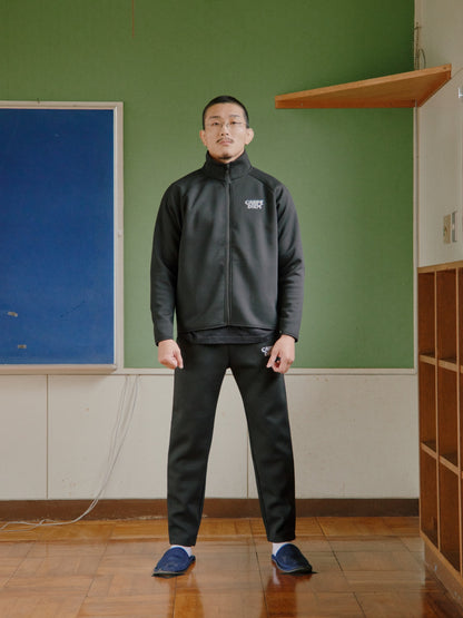 CARPE DIEM EMBROIDERY PANTS - Black