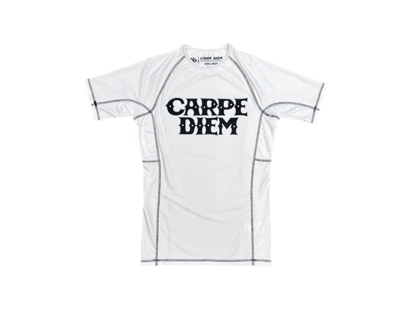 CARPE DIEM Rash Guard - White
