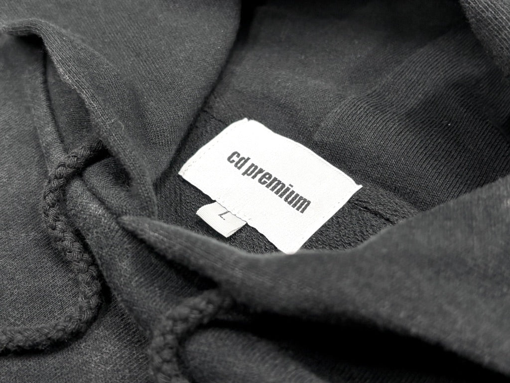 【10月2日金曜日12:00販売開始】柔術天国 RIDE OR DIE HOODIE - Fade Black【Premium】
