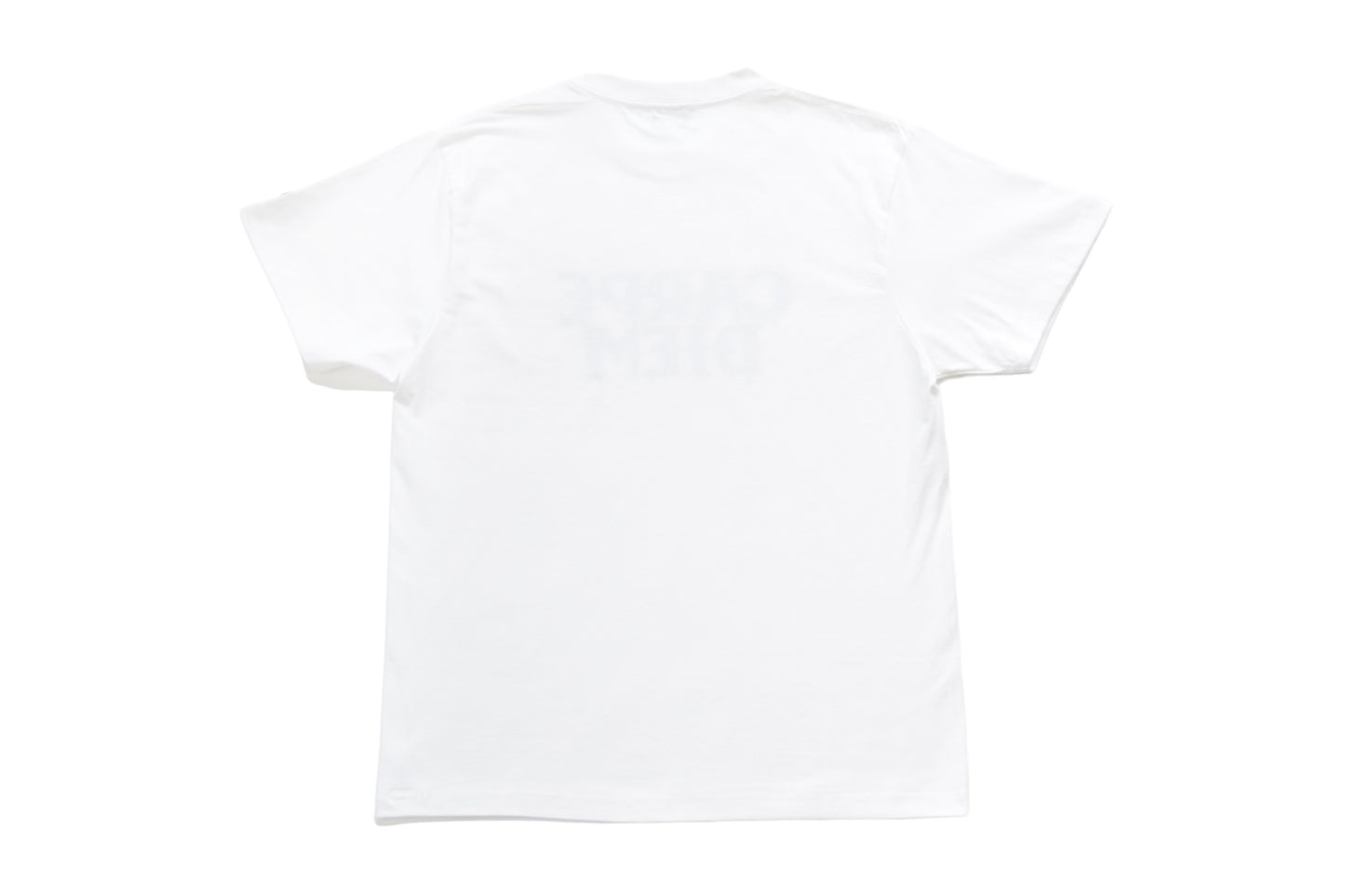 CARPE DIEM Drip Logo T-shirt - White【Premium】