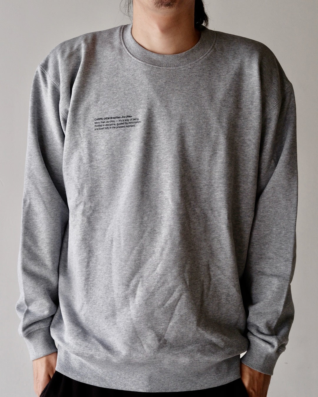 【JH+CARPE DIEM】LIGHT CREW NECK SWEAT