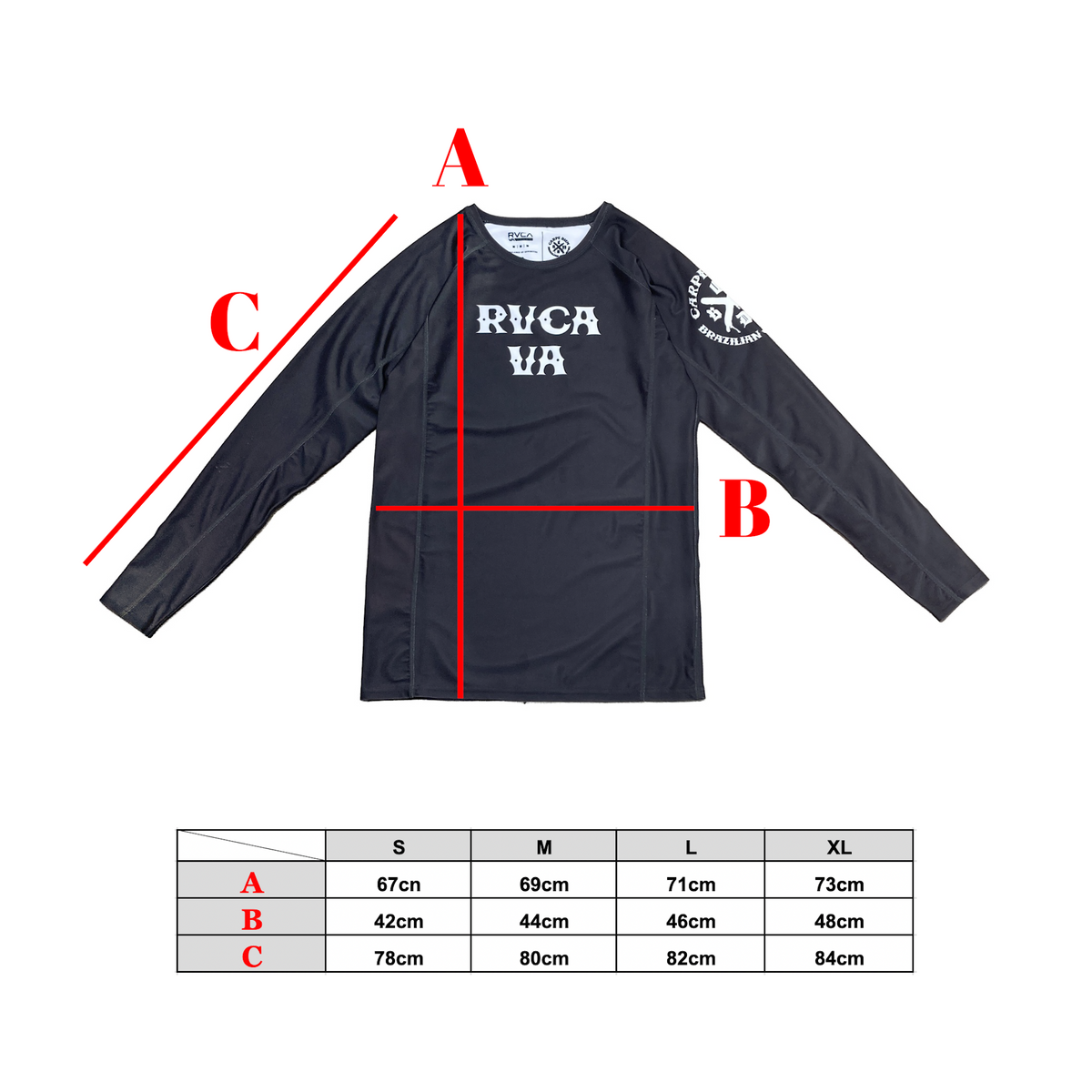 【CARPE DIEM×RVCA】L/S Rash Guard