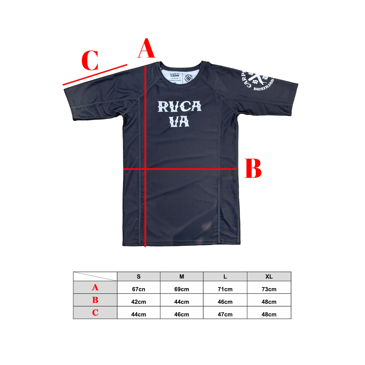 【CARPE DIEM×RVCA】S/S Rash Guard