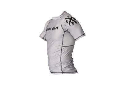 Short Sleeve Rash Guard - Gray