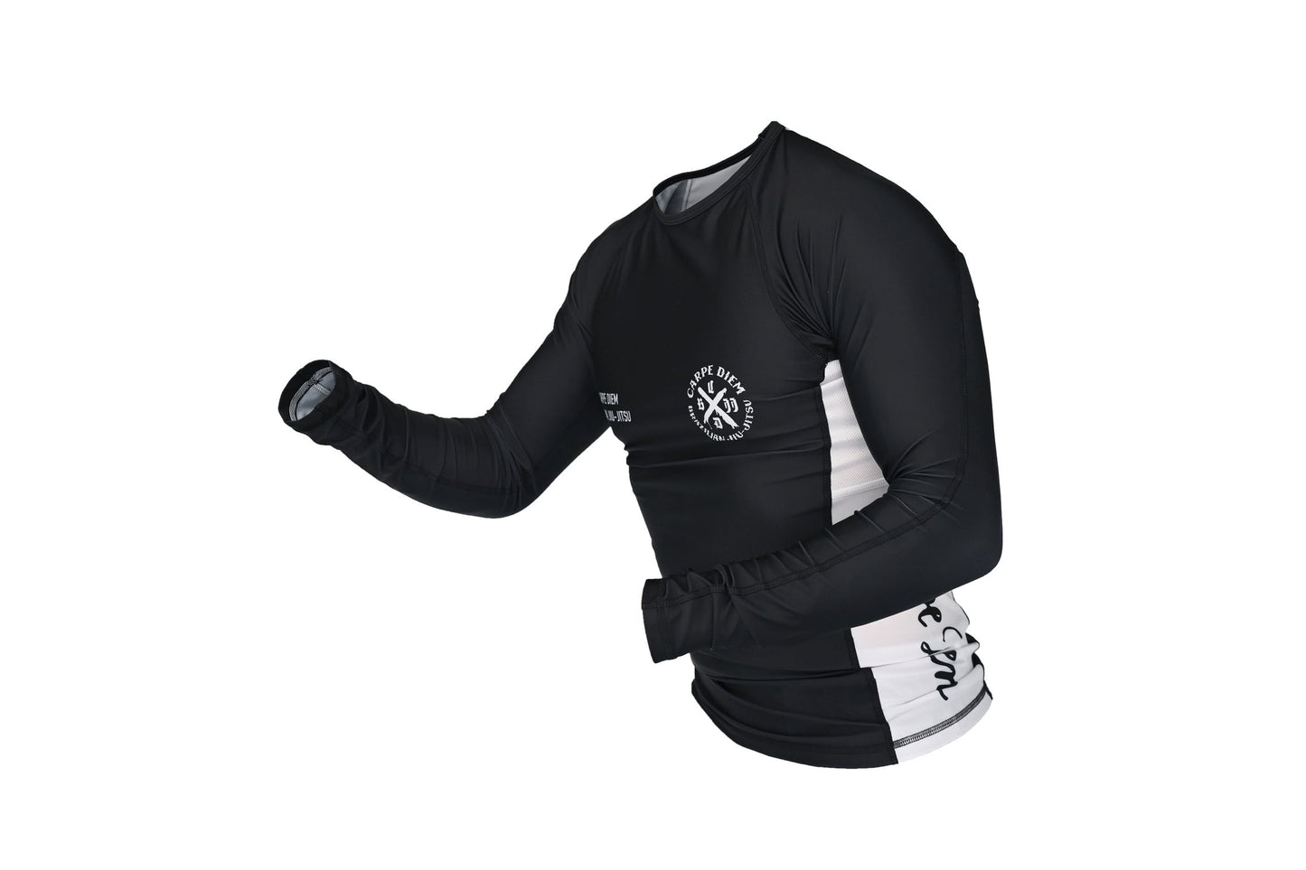 Ranked Rash Guard - White (Long Sleeve)