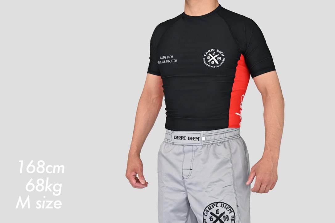 Ranked Rash Guard - Black (Short Sleeve)