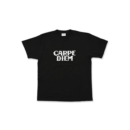 CARPE DIEM T-shirt - Black【Premium】