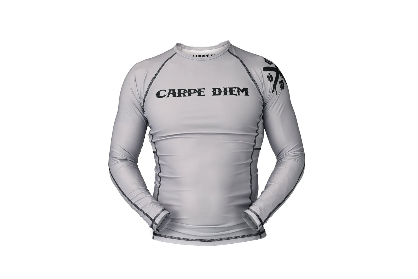 Long Sleeve Rash Guard - Gray