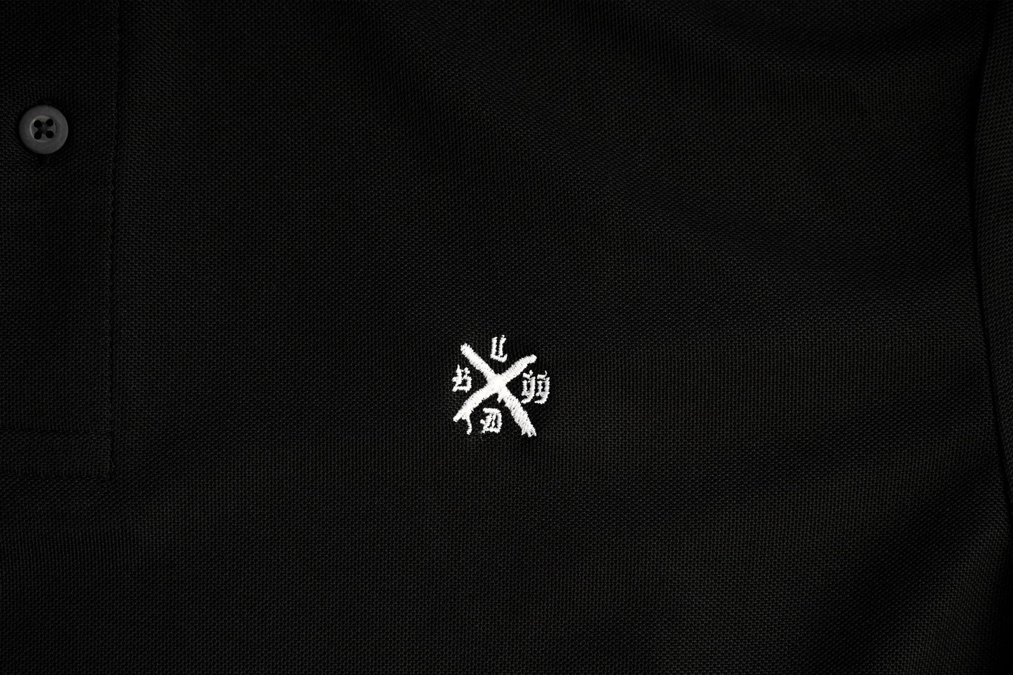 Logo Polo Shirt - Black