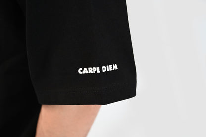 CARPE DIEM Super Heavy T-shirt - Black