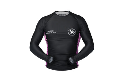 Ranked Rash Guard - Purple (Long Sleeve)