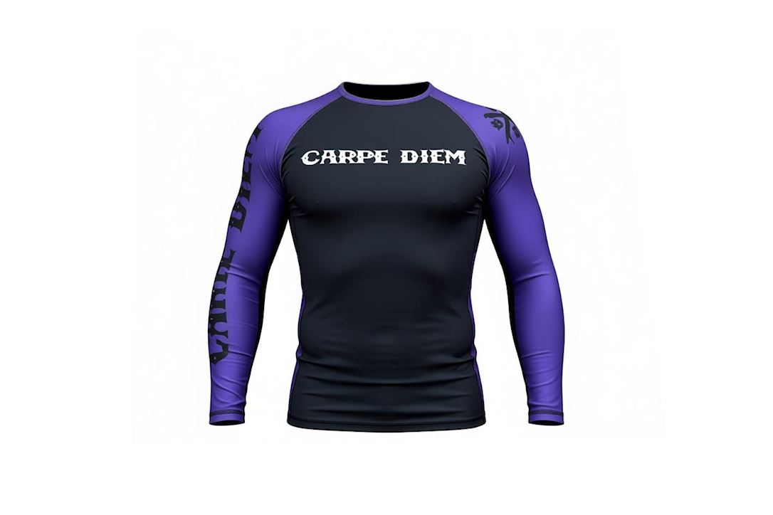 Ranked Rash Guard Ver.2 - Purple (Long Sleeve)