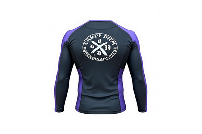 Ranked Rash Guard Ver.2 - Purple (Long Sleeve)