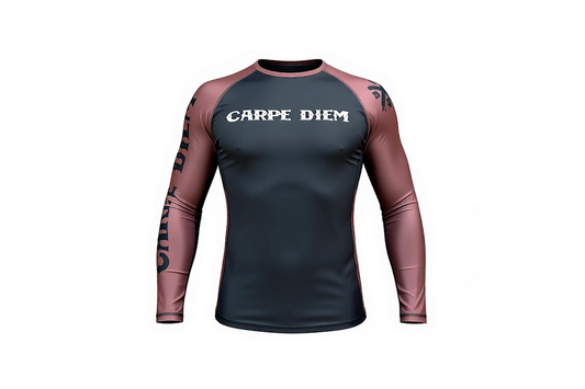 Ranked Rash Guard Ver.2 - Brown (Long Sleeve)