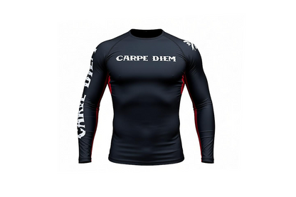 Ranked Rash Guard Ver.2 - Black (Long Sleeve)