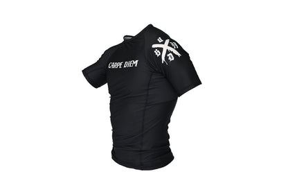 Short Sleeve Rash Guard - Black